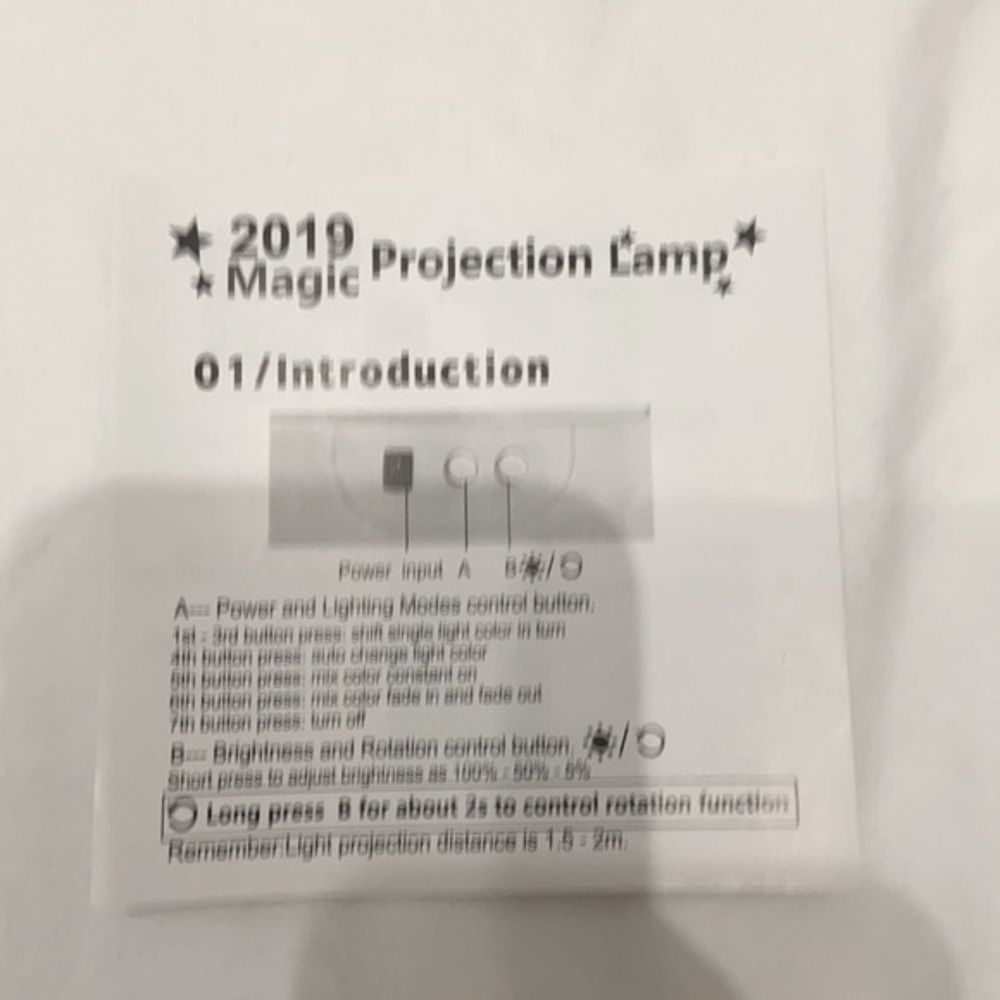 🤍New! Projection Magic Lamp - Picture 8 of 8